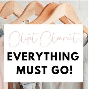 I’m Closing my Poshmark Closet EverythingMust Sell